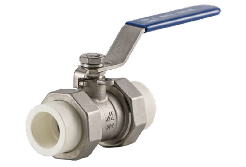 Double Union Ball Valve DN20-DN32 With Reduced Bore