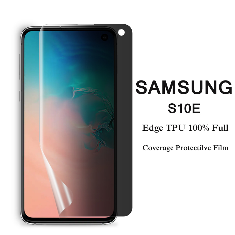 PRIVACY TPU FILM SCREEN PROTECTOR FOR SAMSUNG S10,TPU Film Screen Protector,Tempered Glass Screen Protector