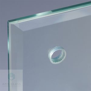 Tempered Glass With Drilling Hole