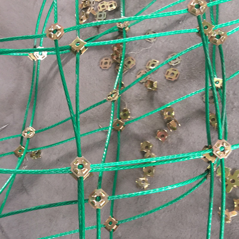 Высокая растяжимая гибкая сеть веревочки провода для стабилизации наклона