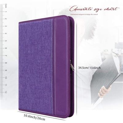 A4 Resume Padfolio Folder With Notepad