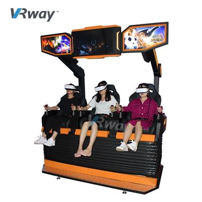 9D VR Egg Chair 3 Seats Simulator