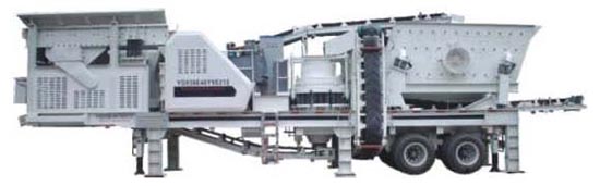 all kinds of Tire Type Mobile Crushing & Screening plant