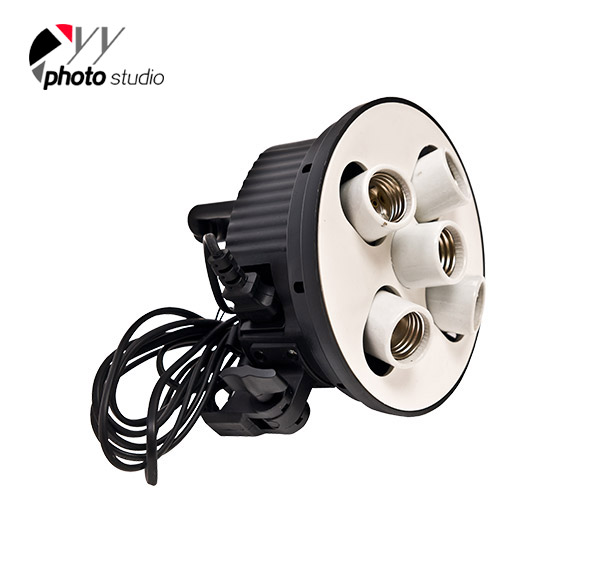 Continuous 5 Heads Softbox Light Socket YL107,Studio Lightings