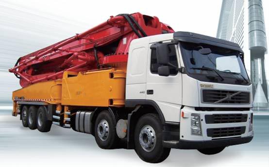60M Concrete Pump Trucks:SY5502THB 60V