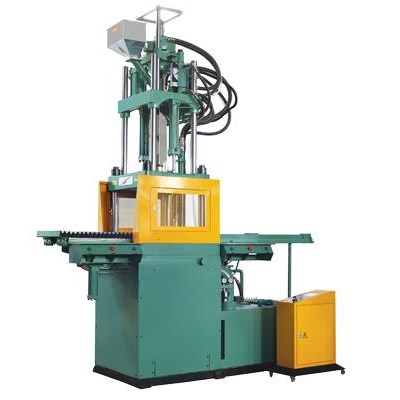 Double Sliding Table Vertical Injection Molding Machine