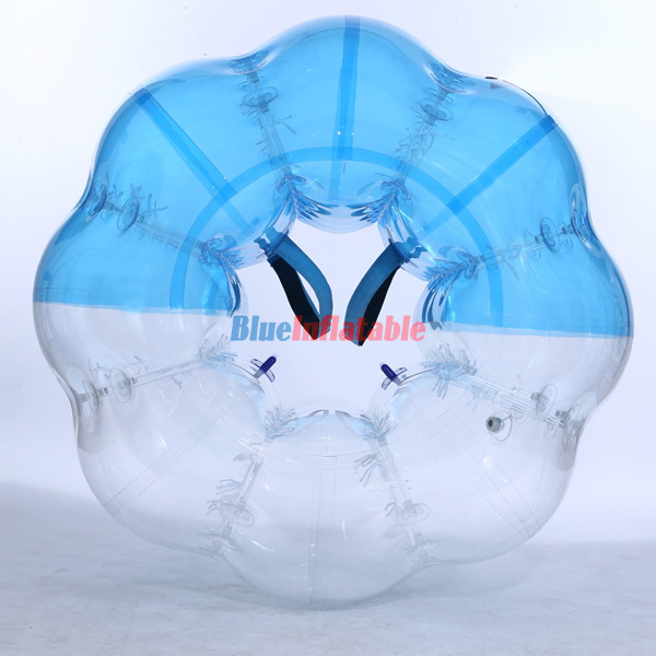 Half Coloured / Half Blue Bubble Ball Suit – Free Shipping
