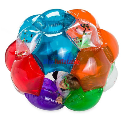 Big Outdoor Play Inflatable Bubble Soccer Multi Color bubble Ball