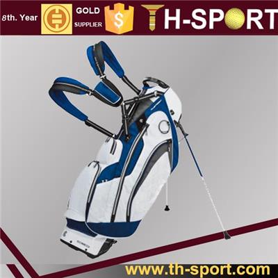 High Quality Fashion White Latitude Golf Stand Bag