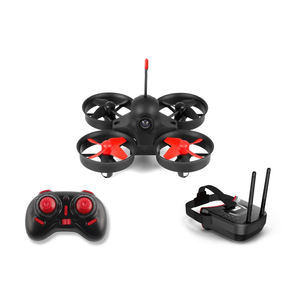 Mini Drone with Camera, FPV RC Aircraft with VR-009 Video Headset 5.8G