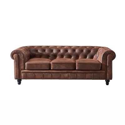 Mid Century Chesterfield Design Vintage Sofa