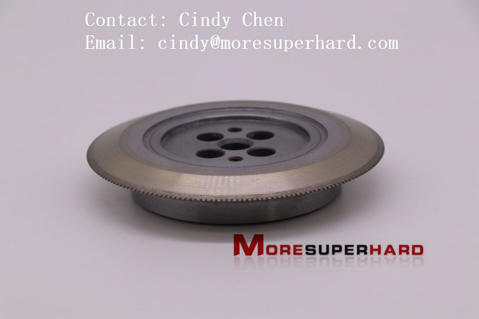 Rotary diamond dresser for traditional grinding wheels