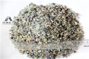 Washed  granular clean high purity90% 95% 5-20mm natural fluorite stone on sale 