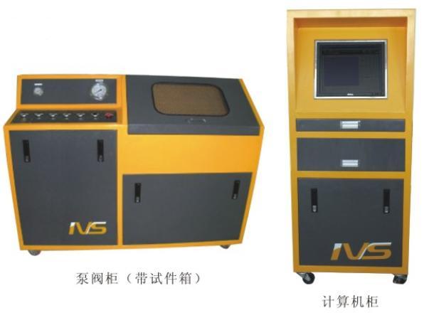 Burst test bench for hose, pipe and tubing