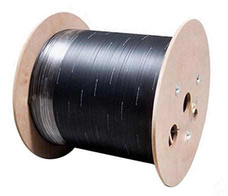 12-24 fibers Outdoor FTTH Drop Cable Steel Wire&FRP