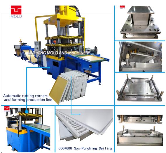 full automated suspended ceiling production line 
