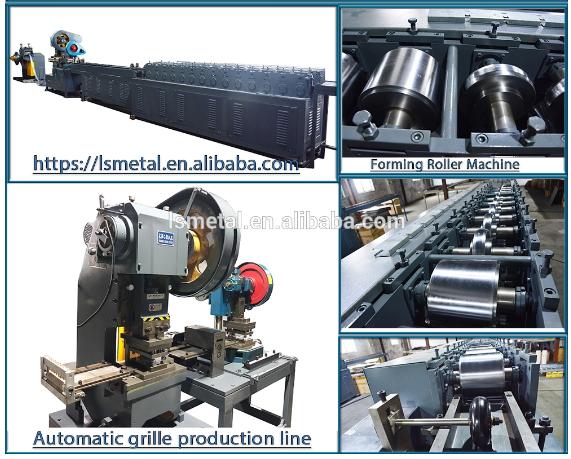 full automatic suspended open ceiling production line 