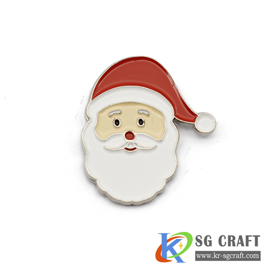 Custom Santa badge