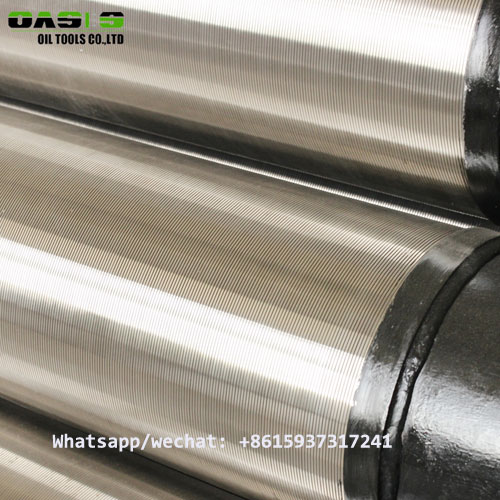 	Deep Well Drilling Stainless Steel Continuous Slot Wire Wrap Screen