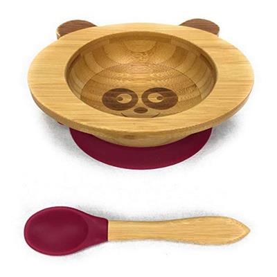 Bamboo Baby Bunny Plate And Spoon