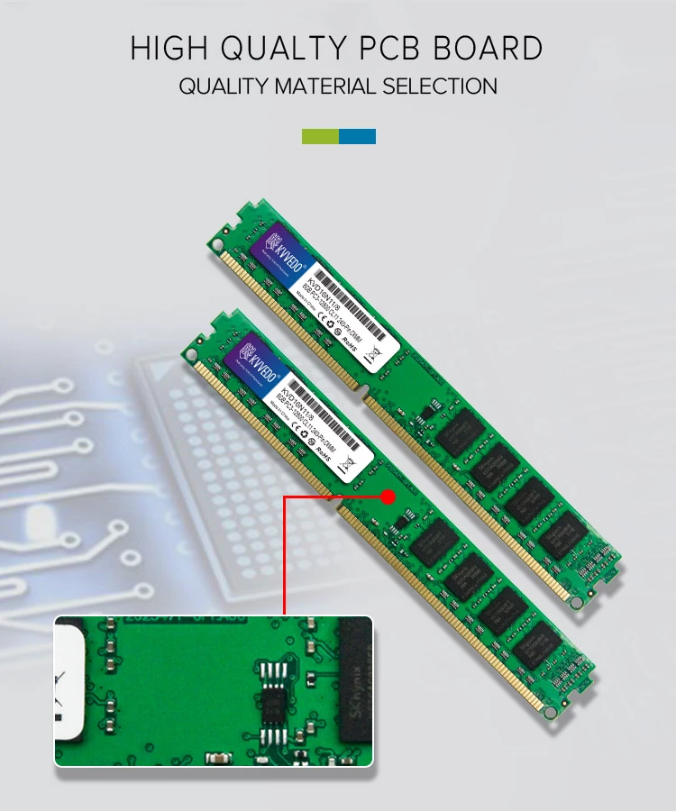 可定制OEM贴纸/标签原始芯片内存DDR3 4GB