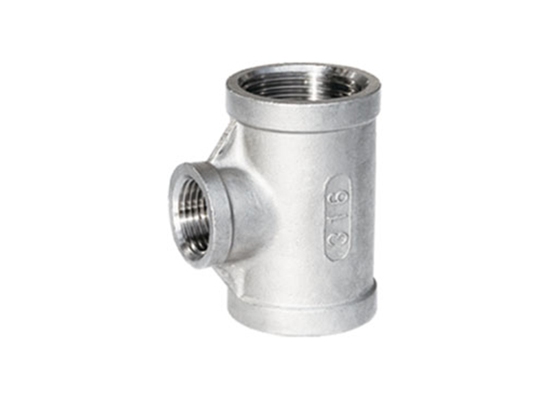 REDUCER TEE  Stainless Steel Tee factory  Threaded Fittings