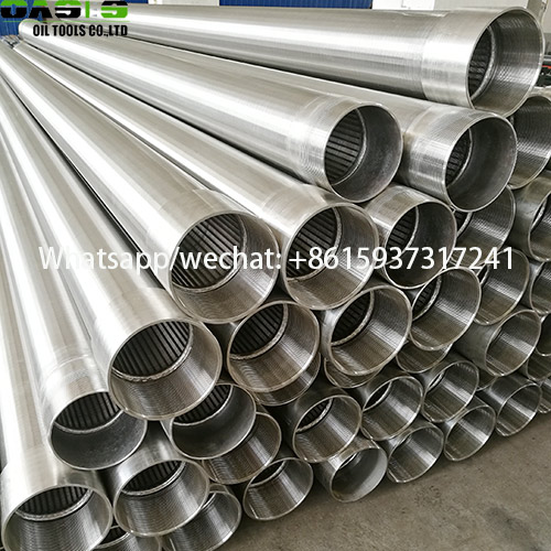 Stainless Steel 316L Wire Wrapped Water Wedge Wire Screens