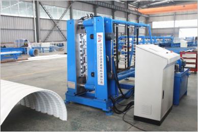 Crimping and Curving Machine