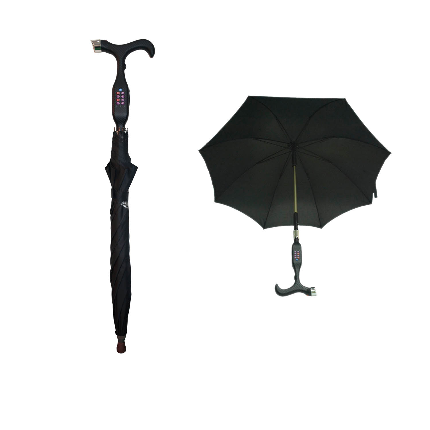 Многофункциональный зонт от трости