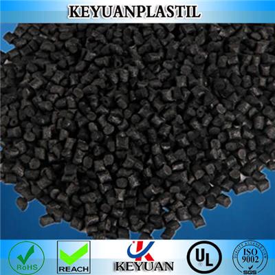 Black color plastic raw material injection molding grade MOS2 filled polyamide 66 free sample