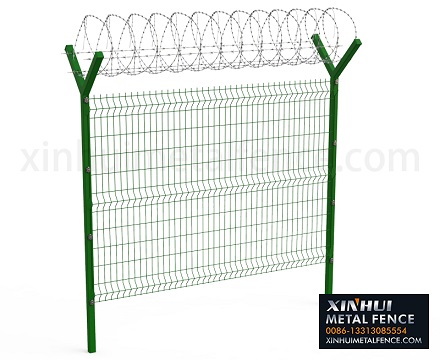 industrial 3D wire fencing