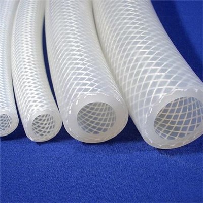 Reinforced Silicone Hose Clear