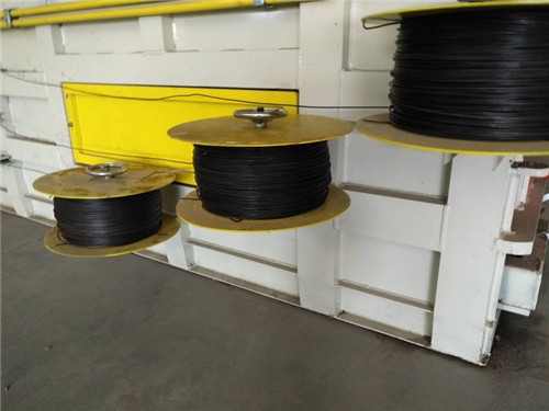 automatic baling wire for cardboard