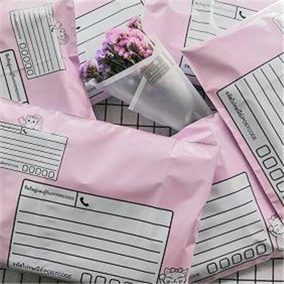 Pink Poly Mailers