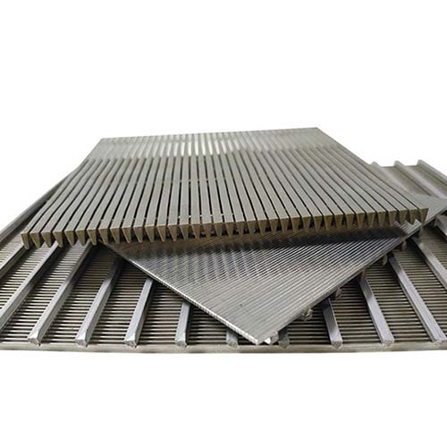 Custom Wedge Wire Screen Filter Panel for Wastewater Treatment, Coal Mining
