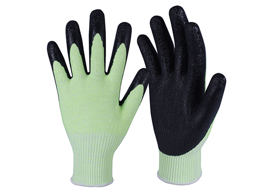 Latex Coated String Knit Safety Work Gloves