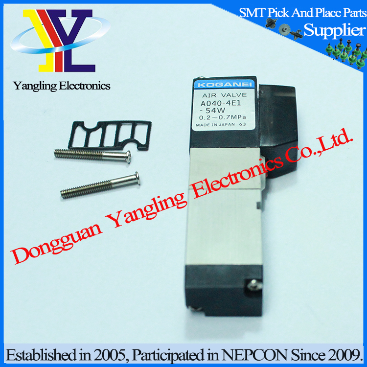 SMT Parts KM1-M7162-11X Yamaha YV100TT Upper and Lower Solenoid Valve A040E1-54W in Stock