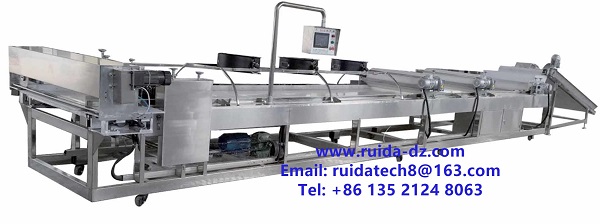 Automatic forming cutting machine in Peanut brittle production line