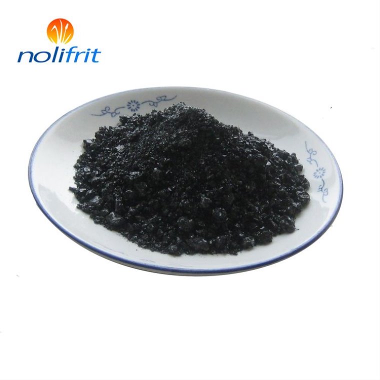 Cast-iron enamel bbq glossy black enamel frit for EGC-635