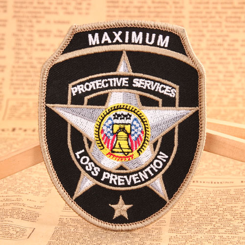 Police Badge Personalized Patches