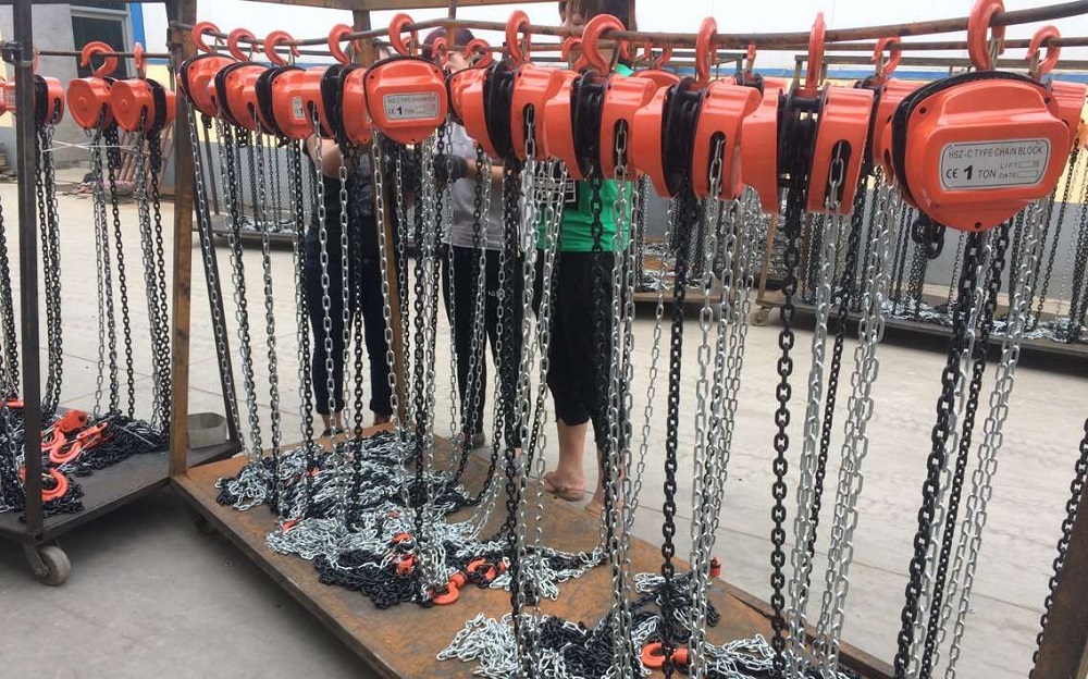 Chain hoist manufacturer very good price for sale