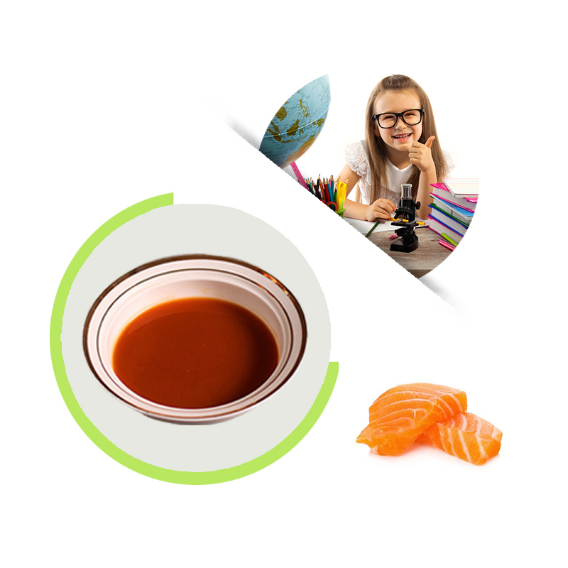 Natural sea fish concentrate juice, salmon concentrate juice for puffed food  