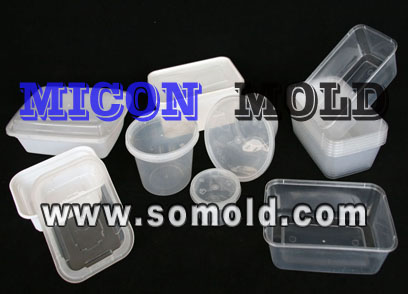 Plastic mould for food container