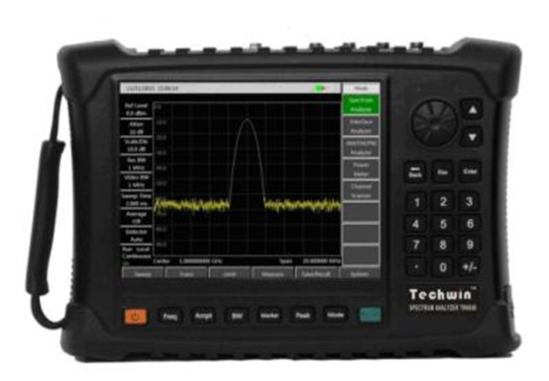 Techwin Portable Spectrum Analyzer TW4950 for Field Test and Diagnosis 