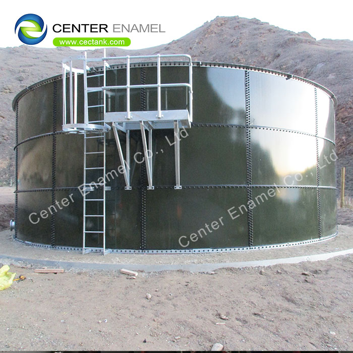 Bolted Steel Anaerobic Digester Tank For Large Biogas Project 