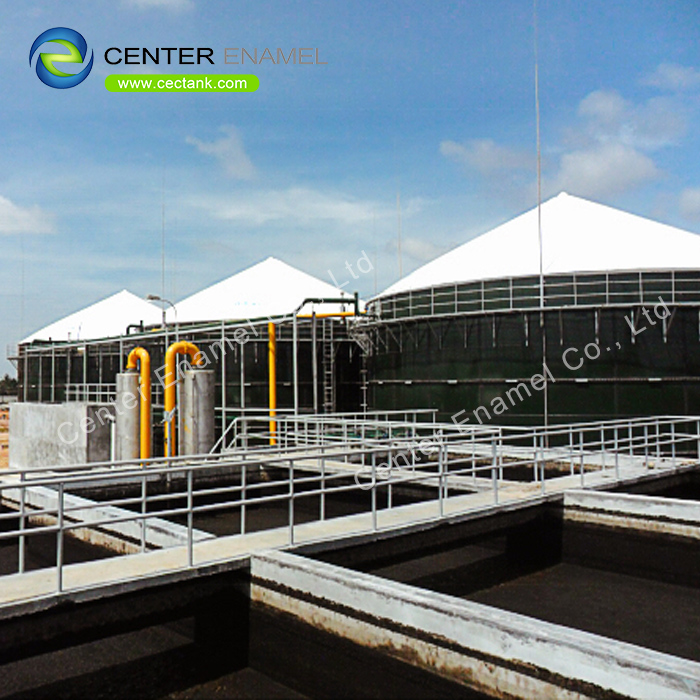 Glass lined steel Wastewater Treatment Tanks