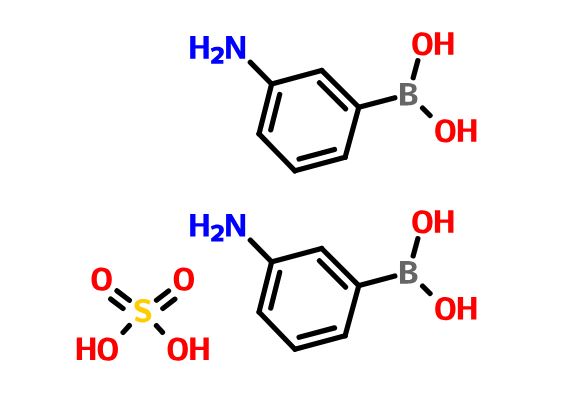 3-Aminobenzeneboronic acid hemisulfate salt  CAS 66472-86-4