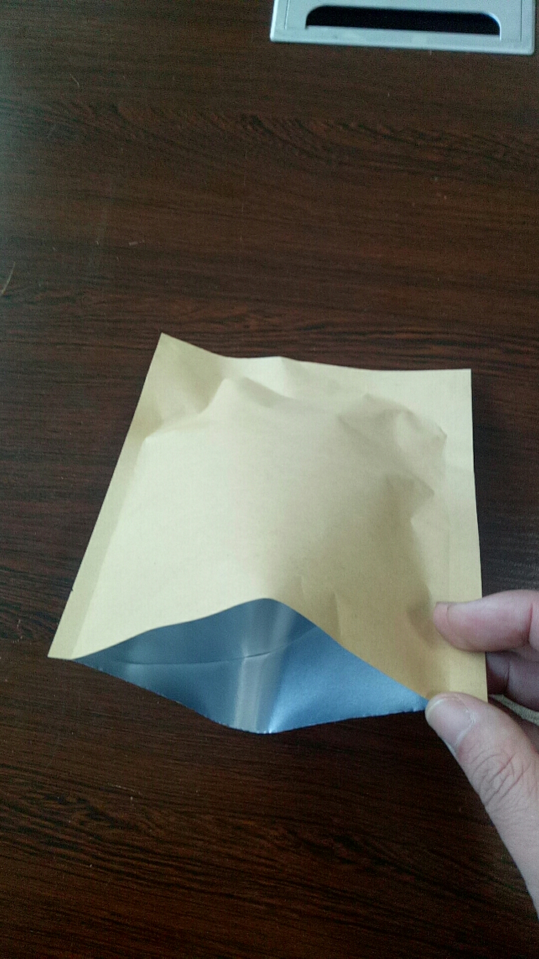 brown paper packaging bag