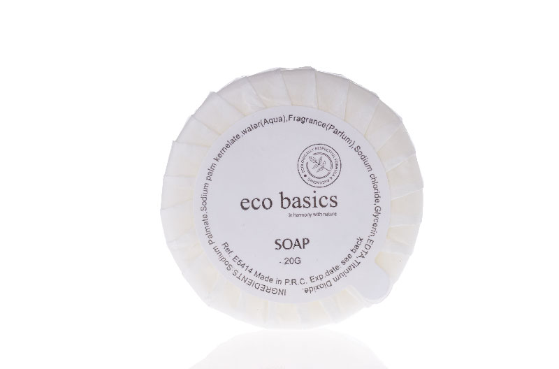 Customized Eco Basics 20 Grams Hotel Solid Soap