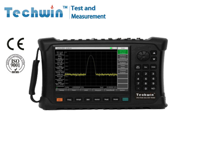Techwin Portable Spectrum Analyzer TW4950 for Comprehensive performance evaluation of electonic weapon equipment